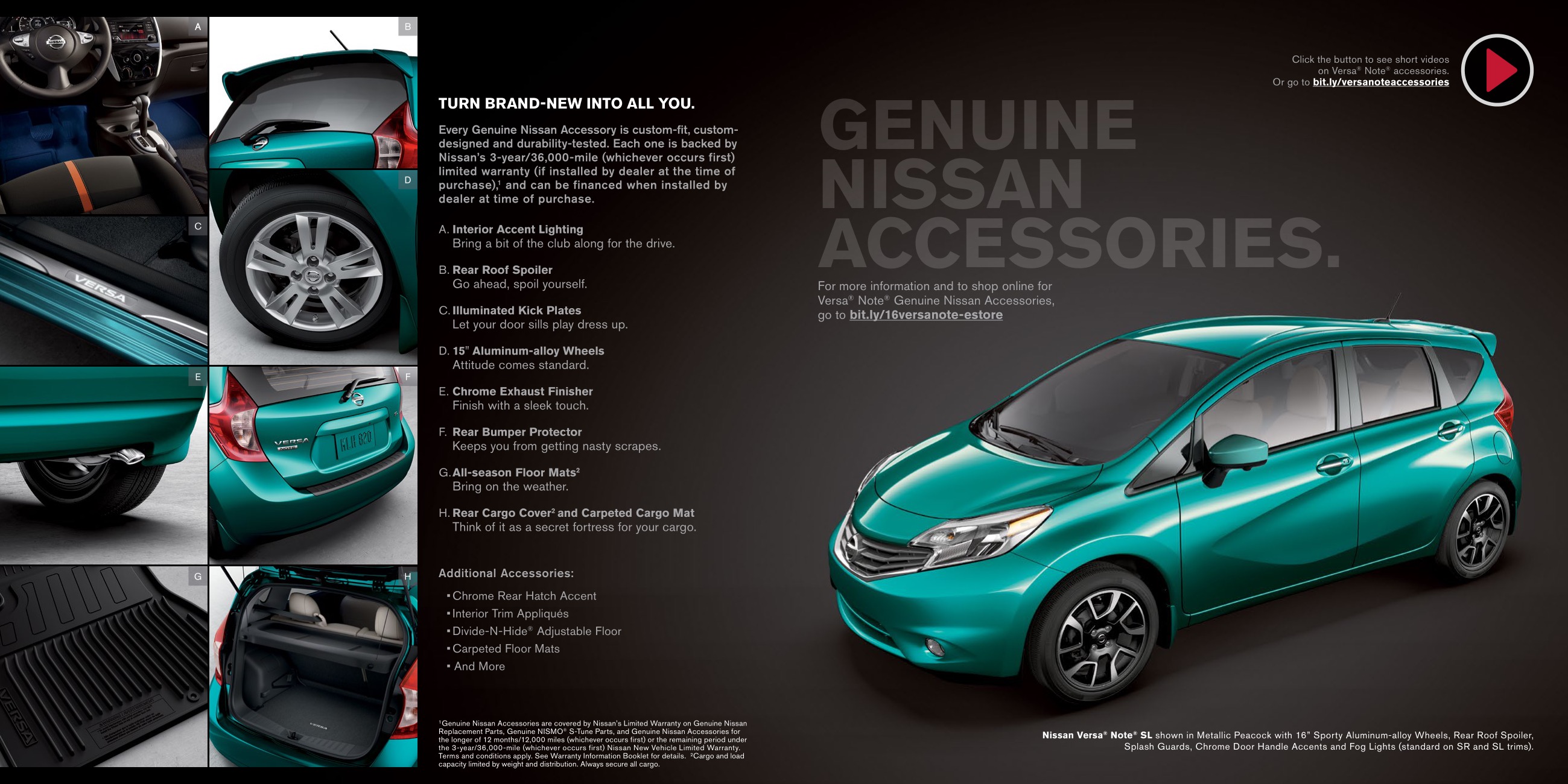 2016 Nissan Versa Note Brochure Page 13